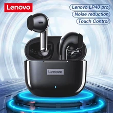Lenovo LP40 Pro Earphone Bluetooth 5.1 Wireless Headphones Waterproof Earpieces Sports Earbuds Wiht Microphone Music TWS Headset