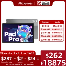 Lenovo Tab P11 Pro Global Firmware Xiaoxin Pad Pro 2022 MediaTek 1300T 6GB 128GB ROM 11.2" Screen 8200mAh Android 12 Tablet PC