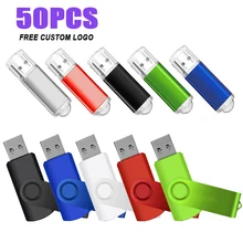 Low Price USB Flash Drives 1GB 2GB 4G 8GB Pen Drive 16GB 32GB Memory Sticks Pendrive 64GB 128GB 50PCS USB Stick Free Custom Logo