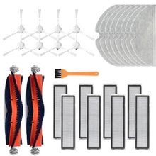 Main Brush For Xiaomi Dreame D9 Dreame Bot L10 Pro Vacuum Cleaner Parts Side Brush HEPA Filter Mop Main Brush Spare Parts
