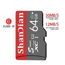 Memory card 128GB Smart SD Class10 64GB Red Smart SDHC 8GB Free SD Adapter Gifts 32GB 16GB TF USB flash SDXC For UAV Camera