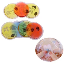 Mini 1Pcs Winter Herbruikbare Gel Handwarmer Leuke Grappige Woord Print Instant Verwarming Pack Warmer