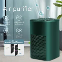 Mini Air Purifier USB Portable Low Noise Formaldehyde Dust Removal Smoke Filter PM 2.5 Anti-Allergic Smart Home Air Purifier