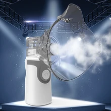 Mini Handheld Mesh Nebulizer Inhalator Portable Handheld Atomizer Silent Inhaler Humidificador Sprayer Air Humidifier Inhalator