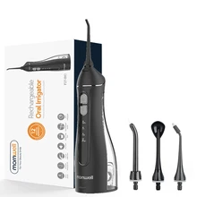 Mornwell Water Flosser Oral Irrigator Portable Dental water jet 4 Modes water thread for Dental floss Teeth whitening Home hqd