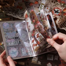 Mr.paper 4 Styles 20Pcs / Set Retro Plant Sticker Book Creative INS Style Hand Account Material Paper Decorative Stickers