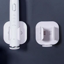 Multi-Purpose Hooks Electric Toothbrush Holder Traceless Toothbrush Rack Wall-Mounted Holder Bathroom Organizer Accessories