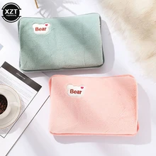 NEWEST Rechargeable Hot Water Bag Electric USB Heat Water Pocket Cute Cartoon Bear for Home Bedroom Dormitory Outdoor Handwarmer