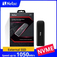 Netac NVME SSD 500gb External Hard Drive SSD 1tb M.2 SSD NVME 250gb Portbale External hd Solid State Disk for Laptop
