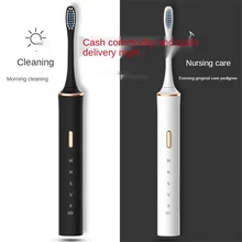 New 2022 Sonic Electric Toothbrush ipx7 Adult Timer Brush 18 Mode USB Charger Rechargeable Tooth Brushes Replacement Heads Set