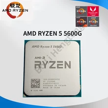 New AMD Ryzen 5 5600G R5 5600G 3.9GHz Six-Core Twelve-Thread 65W CPU Processor L3=16M 100-000000252 Socket AM4 new but no fan