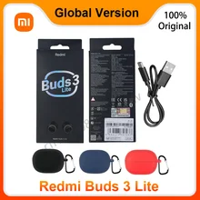 New Global Xiaomi Redmi Buds 3 Lite Edition Bluetooth Earphones True Wireless Bluetooth Headset With Charging Case Sport Earbuds