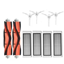 New Main brush Washable hepa filter side brush kit for Xiaomi Mi vacuum 1st 1S Robot Roborock S50 S51 S55 S6