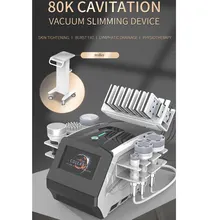 New Portable Cavitation 80K Ultrasonic Fat Burning Fat Removal Vacuum Weight Loss Body Massage Fat Laser Multifunction Machine