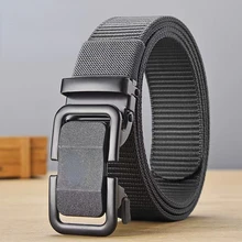 New Xiaomi Toothless Automatic Buckle Nylon Belt Men's Outdoor Leisure Breathable Canvas Belt Men's All-match Trousers Belt