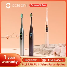Oclean X Pro Sonic Electric Toothbrush Sonic Oclean Toothbrush IPX7 Fast Charge App Connect Touch Screen Brush
