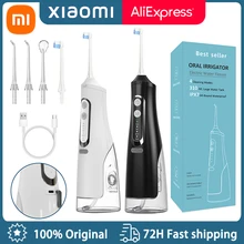 Oral Irrigator USB Rechargeable Water Flosser Portable Dental Water Jet 310ML Water Tank Waterproof Teeth Cleaner
