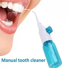Oral Irrigator USB Rechargeable Water Flosser Portable Dental Water Jet 90ML Water Tank Waterproof Teeth Cleaner