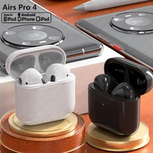 Original Air Pro 4 TWS Bluetooth Earphone Wireless Headphones Earpod Earbuds Handfree Headset For Xiaomi Apple iPhone Earphones