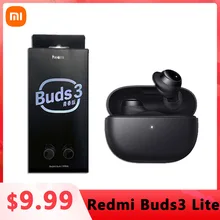 Original Xiaomi Redmi Buds 3 Lite TWS Bluetooth 5.2 Earphone Headset IP54 18 Hours Battery Life Mi Ture Wireless Earbuds