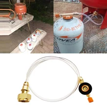 Outdoor Camping Gas Stove Propane Refill Adapter Tank Coupler Adaptor Gas Charging Accessories Inflator Valve Converter 2022 New
