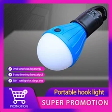 Outdoor Hook Lamp Camping Tent Lamp Night Emergency Lighting Portable Hook Lamp Led Spherical Camping Lighting Lamp