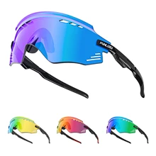 PUNLUXU Sport Sunglass Man Cycling Sunglasses UV400 Bicycle Eyewear MTB Outdoor New Design Wide Vision HD Lens Bicycle Glasses