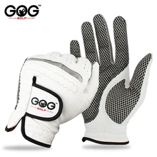 Pack 1 Pcs Golf Gloves Men's Left Right Hand Soft Breathable Pure Sheepskin With Anti-slip Granules Golf Gloves Golf Men