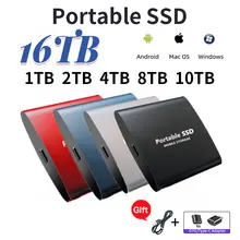 Portable 1T External Moblie Hard Drive High Speed Mass Memory Hard Disk for Desktop Mobile Laptop Computer Storage Microcomputer