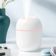 Portable Air Humidifier Mini 220ml Small Cool Mist Humidifier for Baby Bedroom Travel Office 2 Mist Modes Super Quiet