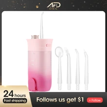 Portable Dental Water Jet Oral Irrigator USB Rechargeable 200ML Teeth Water Flosser Teeth Cleaner Teeth Whitening Waterproof