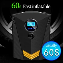 Portable Digital Car Tire Inflatable Pump illumination Auto Air Compressor for Cars Wheel Tires Electric 12V Tyre Inflator