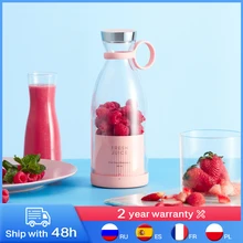 Portable Electric Juicer Wireless Charging Fruit Mixers Smoothie Bullet Blender Juice Maker Machine Easy Clean Citrus Squeezer