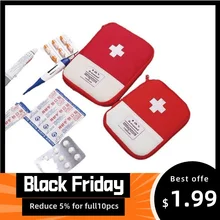 Portable First Aid Medical Kit Travel Outdoor Camping Useful Mini Medicine Storage Bag Camping Emergency Survival Bag Pill Case