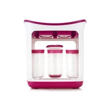 Pouch Filling Station Baby Food Maker Squeeze Food Station Baby Food Containers for Homemade Semi-Solid Food Durable