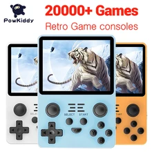 Powkiddy Rgb20S Retro Game Console Open Source System 3.5-Inch IPS Screen Handheld Game Console With 20000+ Games