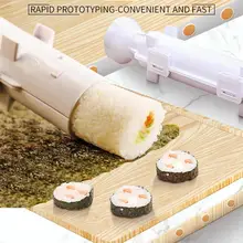 Quick Sushi Maker Roller Rice Mold Vegetable Meat Rolling Gadgets DIY Sushi Device Making Machine Kitchen Ware