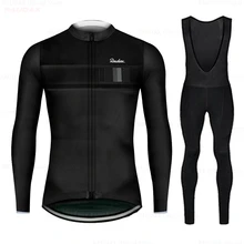 Raudax 2022 Long Sleeve Cycling Sets Bicycle Clothing Breathable Mountain Cycling Clothes Suits Ropa Ciclismo Verano Triathlon
