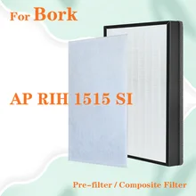 Replacement HEPA + Activated Carbon Composite Filter For BORK AP RIH 1515 SI Air Purifier parts 300*220*20mm