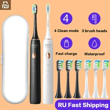 SOOCAS Sonic Electric Toothbrush X3U Adult Electric Toothbrush Fast Charging IPX7 4 Modes Tooth Whitening Cleaning Care Tool