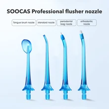 SOOCAS W3 Pro Water Flosser Nozzles Oral Irrigator Nozzle Original Portable electric Dental Nozzle Tips Extra Replacement