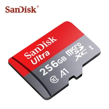 SanDisk Ultra Memory Card 256GB 128GB 64GB MicroSDXC Card 32GB MicroSDHC UHS-I Class10 Micro SD card 120MB TF Card