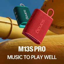 Sanag M13S PRO Bluetooth Speaker 5W IPX7 Waterproof Mini Outdoor Portable APP Control Wireless Speaker Subwoofer Hands free Call
