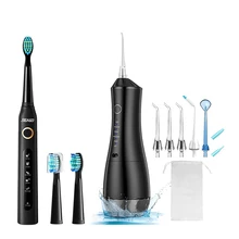Seago Sonic Electric Toothbrush SG507 for Adult 2 Mins Timer Brush USB Recharge Electronic Replacement Tooth Brush Heads Gift