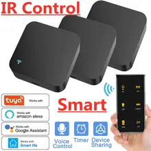 Smart WIFI IR Remote Control Universal Infrared Tuya Smart Home Remote Controller for TV DVD AUD AC Works with Alexa Google Home