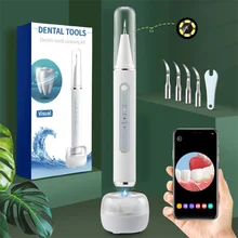 Sonic Dental Scaler Teeth Whitening Cleaner Electric Ultrasonic Dental Cleaning For Teeth Tartar Remover Plaque Stains Cleaner