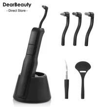 Sonic Electric Tartar Teeth Whitening Dental Scaler Teeth Cleaning Tools Coffee Stains Removal Teeth Cleaner with Tongue Scraper