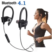 Sports Wireless 4.1 Bluetooth Headset Running Stereo Music Universal Mini Dual-in Earplugs Ear-Hanging Ear-Hooks Headphones HIFI