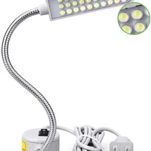 Super Bright LED Sewing Machine Light Multifunctional Flexible Work Lamp with Magnetic Mounting Base for Workbench Lathe Drill