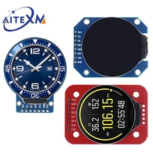 TFT Display 1.28 Inch TFT LCD Display Module Round RGB 240*240 GC9A01 Driver 4 Wire SPI Interface 240x240 PCB For Arduino